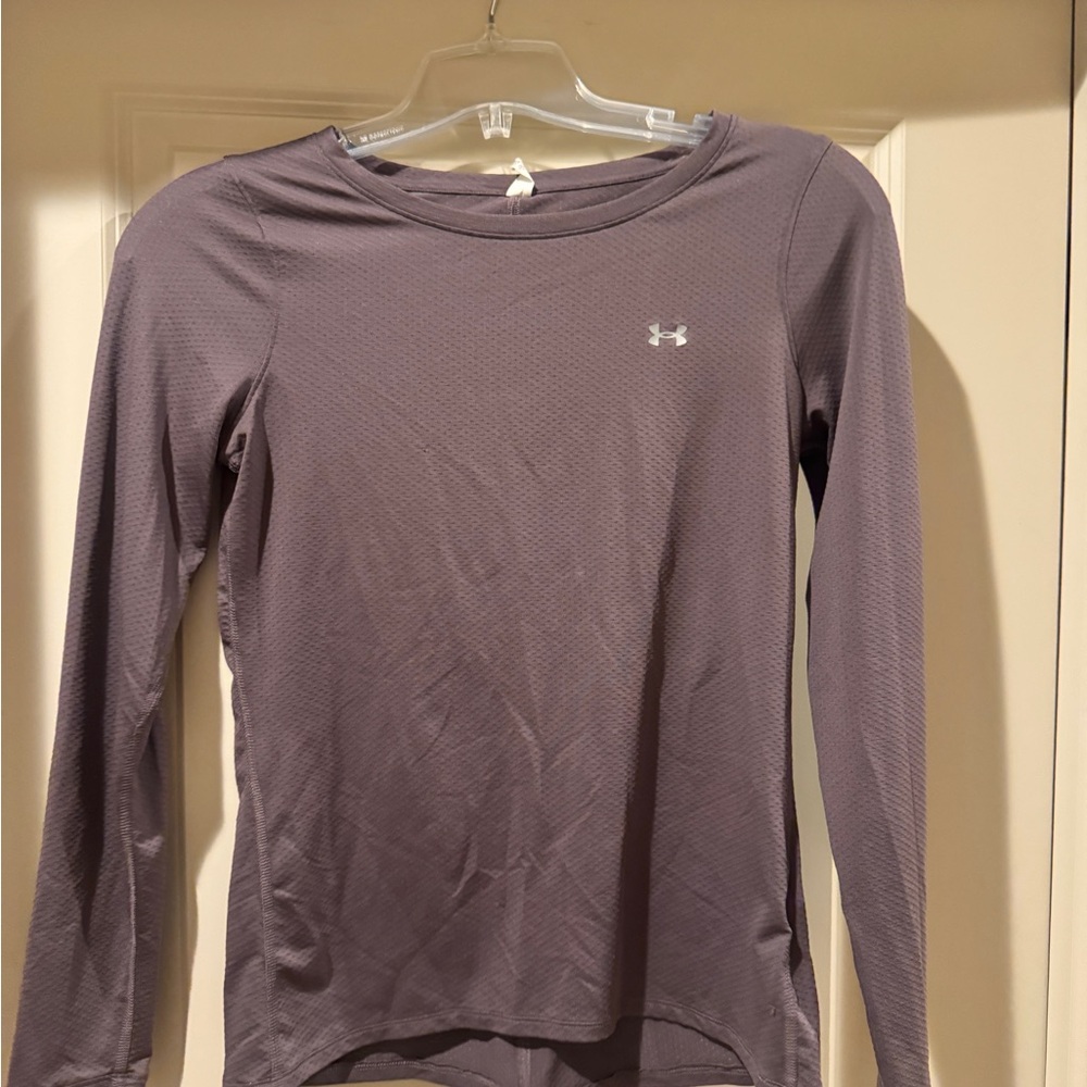 Under Armour Women's Lavender Long Sleeve Tee